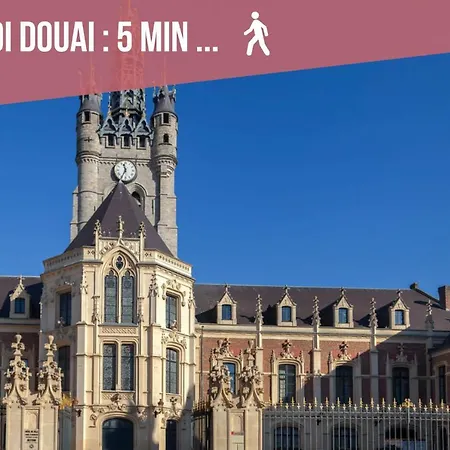 Ღ Lys Vert - Situe Au Coeur De Douai & Parking Prive Exterior photo